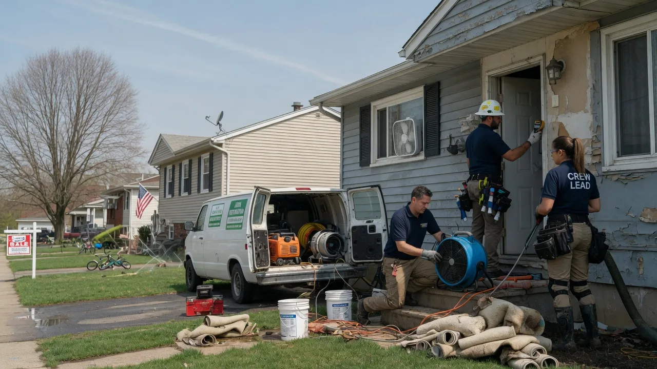 Flood Cleanup in Hunlock Creek, PA near me